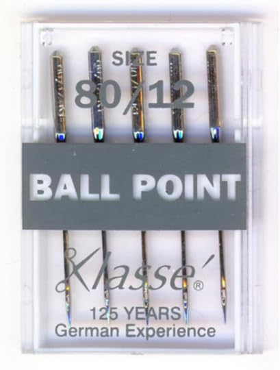 Klasse Ball Point Needle, Size 80/12