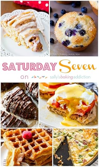 Some of the best brunch recipes right here! Including cinnamon roll cake, quiche, eggs benedict, chocolate scones, jumbo blueberry muffins, and more!