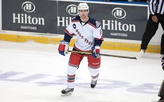 East St. Paul's Mat Bodie of the Hartford Wolf Pack.