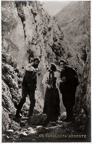 Raimondo Van Riel, Soava Gallone & Gabriel de Gravone in La cavalcata ardente