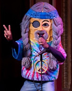 peacenik character in Beach Blanket Babylon
