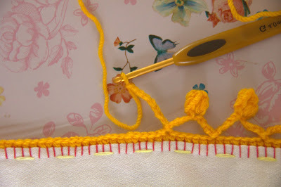 Pinterest: What The Did With Crochet Borders Made Peachy 