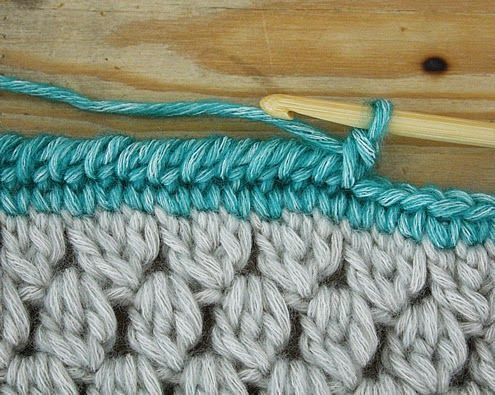Pinterest: What The Did With Crochet Borders Made Peachy 