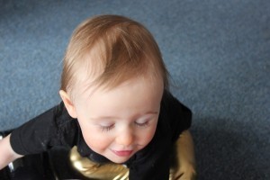 She has her great grandmother's red hair, will she become a mystery writer too?