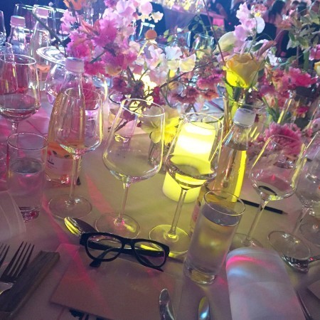 The dinner tables were stunning!