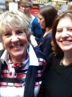 Catharina Ingelman-Sundberg och jag.