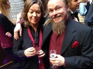 Förläggarna Bia Sigge och Hans-Olov Öberg