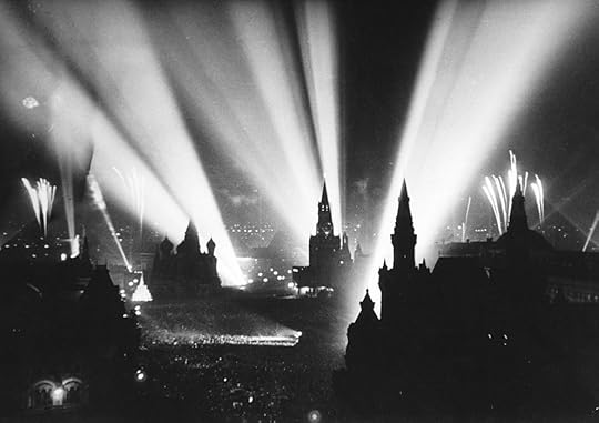 Victory celebration at Red Square, Moscow, USSR, 9 May 1945