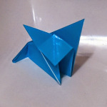 Origami fox