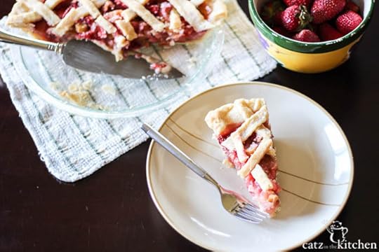 Strawberry Rhubarb Pie-5