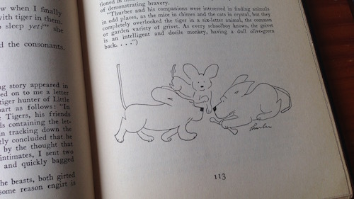 The Beast in Me by James Thurber, 1st Edition 1st Printing