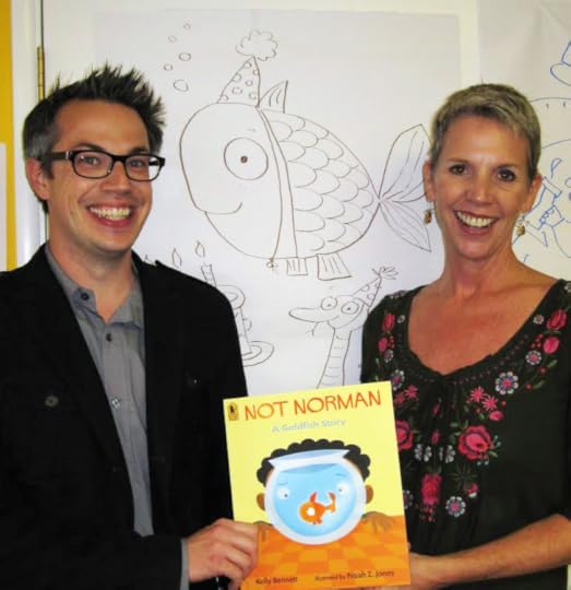 I first met Noah Z. Jones at a school event 6 years after Not Norman was published.