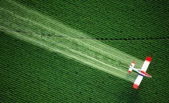 Glyphosate Spraying Fields