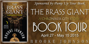 The Brass Giant Book Banner