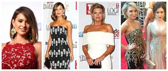 2015 logies - earrings
