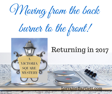 MOVING FROM THE BACK BURNER TO THE