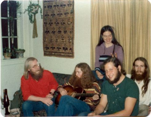 Jesse and friends on couch