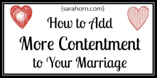 How to Add More Contentment to Your Marriage