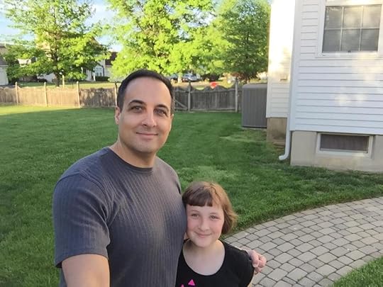 A selfie with me and one of my daughters.