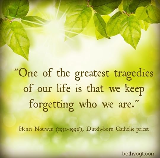 Forgetting Nouwen 2015