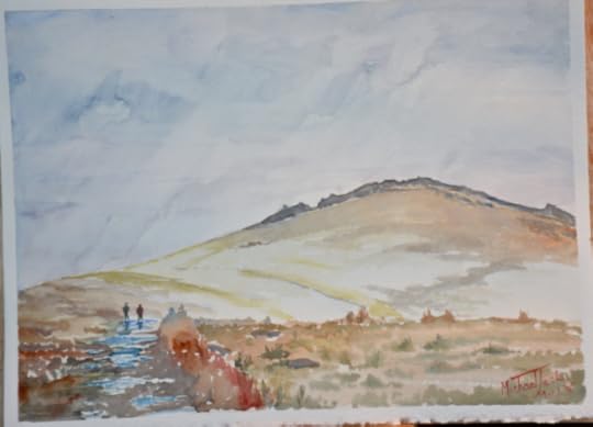 Dartmoor walking in winter