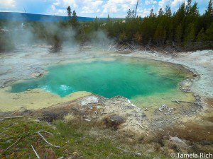hot spot at Yellowstone