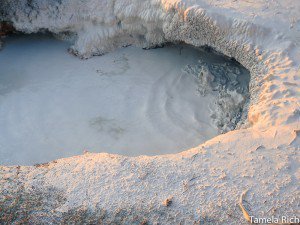 Steam pot at Yellowstone