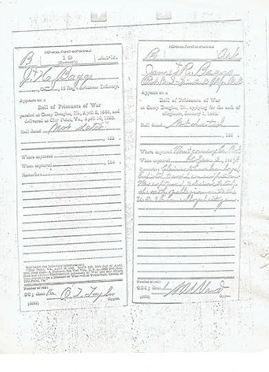 Beggs Roll of Prisoner of War2