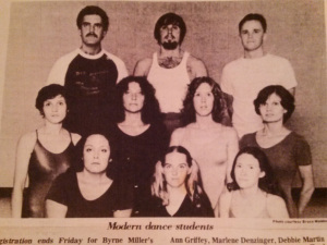 Thats Deborah, second row, second from the right