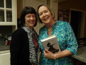 Me with Deborah, a sister-by-Byrne I never knew I had.