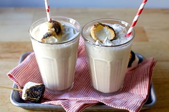 toasted marshmallow milkshake