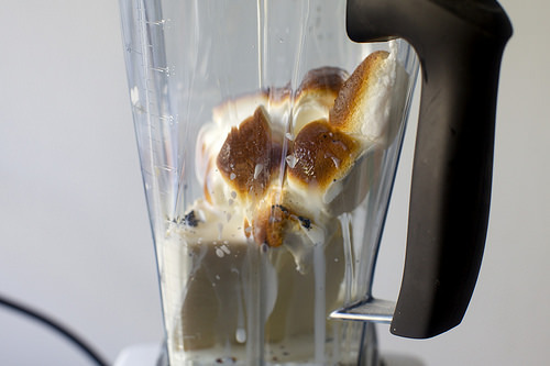 everything into the blender