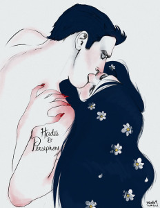 hades and persephone kiss