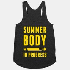 summer body in progress