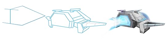 Spaceship Concept by Elizabeth Guizzetti