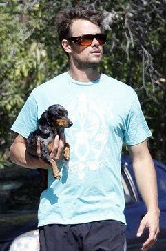 sexy man walking dachshund - Google Search