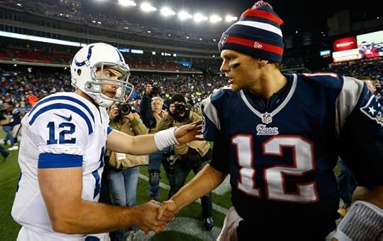 Tom Brady and Andrew Luck
