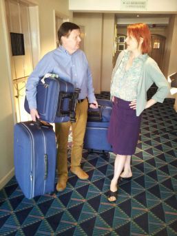 Ernest Vernon as Ted with Suzanne Kendal-Morgan as Mary