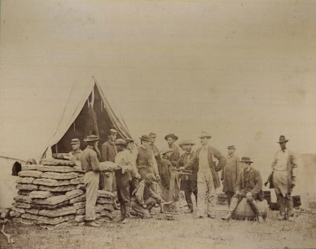 Civil War Commissary Cabin (Source U.S. Army War College/Heritage and Education Center)