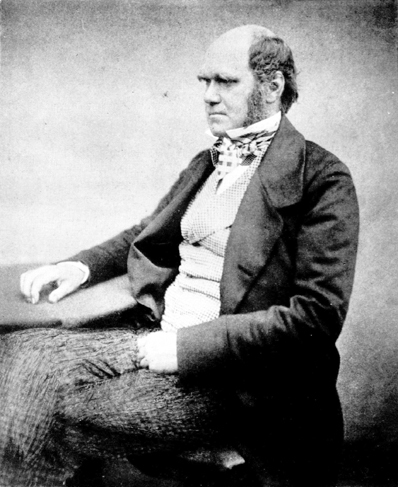 Charles Darwin, age 51. Public Domain via Wikimedia Commons.