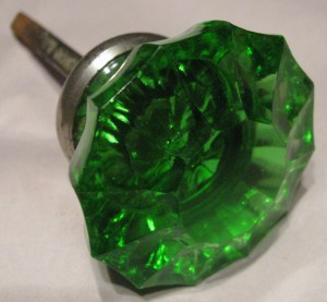 green door knob