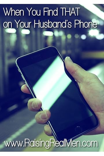 When You Find That on Your Husbands Phone Pin