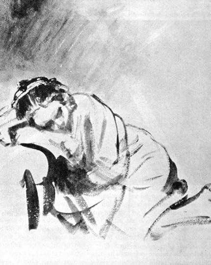 A Rembrandt sketch