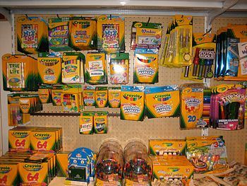 A wide variety of Crayola brand products for s...