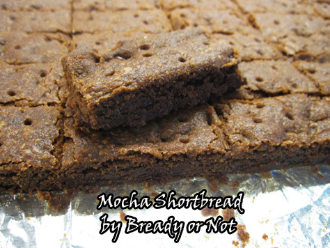 Mocha Shortbread