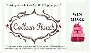 Annual Prize Winner Card