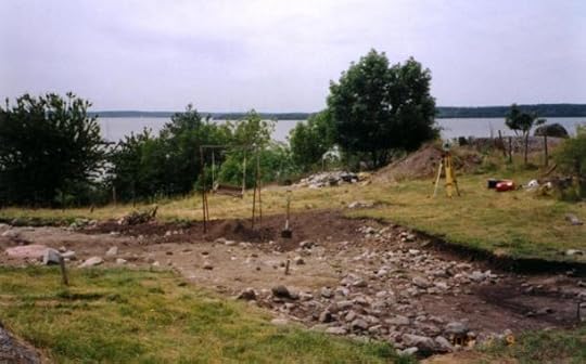 Excavation at Birka on the island of Björkö