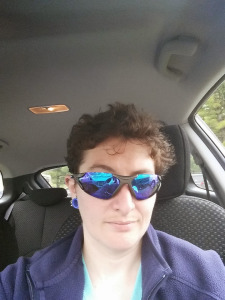 Post-run selfie (post-runfie?).