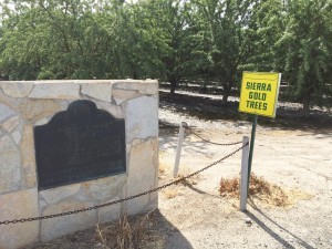 Mussel Slough Marker near Grangeville, California