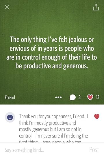 Secret - in control of life